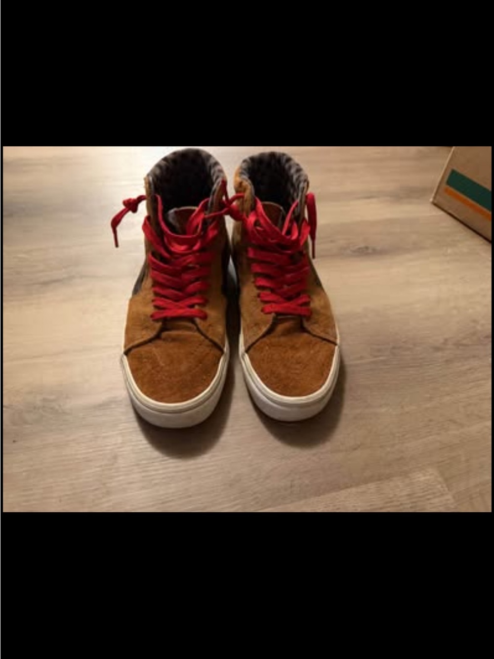 Vans sk8-hi suede shoes